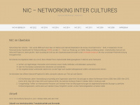 intercultures.at Webseite Vorschau