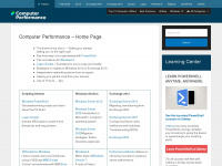 computerperformance.co.uk Webseite Vorschau
