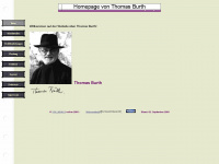 thomas-burth.de Webseite Vorschau