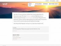 vvp.ch Webseite Vorschau