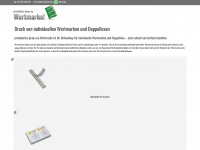 printaholics-pimp-my-wertmarke.de Webseite Vorschau