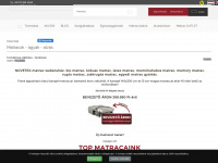 matrac.hu Webseite Vorschau