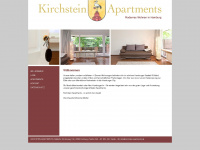 kirchstein-apartments.de Webseite Vorschau