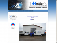 metallbau-mettler.de Webseite Vorschau