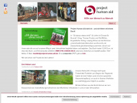project-human-aid.de Webseite Vorschau