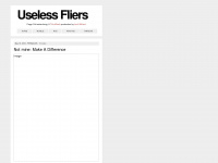 uselessfliers.tumblr.com Webseite Vorschau