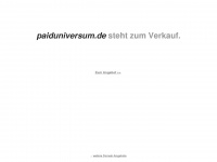paiduniversum.de Webseite Vorschau