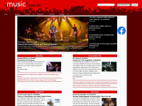 music2web.de Webseite Vorschau