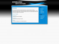 ntmb.org Webseite Vorschau