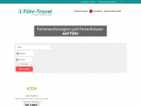 foehr-travel.de Webseite Vorschau