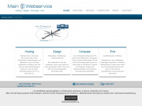 main-webservice.de Webseite Vorschau