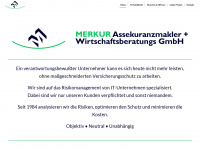 merkur-assekuranz.de Webseite Vorschau