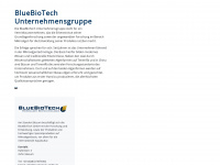 bluebiotech.de Webseite Vorschau