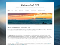 polen-urlaub.net Webseite Vorschau