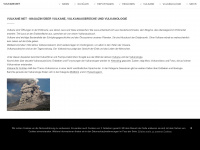vulkane.net Webseite Vorschau