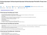 schlauchpumpen.net Webseite Vorschau