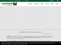 airprotech.eu Webseite Vorschau