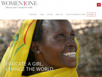 womenone.org Webseite Vorschau