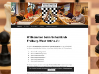 schachklub-freiburgwest.de Webseite Vorschau