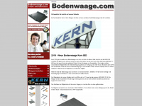 bodenwaage.com Webseite Vorschau