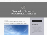 08schulzedesign.wordpress.com Webseite Vorschau
