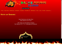 dance-fire-radio.net Webseite Vorschau