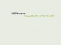 1000wuensche.com Webseite Vorschau