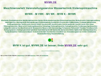 mvwk.de Webseite Vorschau