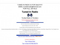 tunedinradio.com Webseite Vorschau