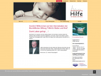 mutterundkind-stiftung.de Webseite Vorschau