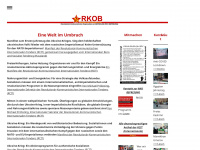 rkob.net Webseite Vorschau