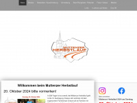muttenzerherbstlauf.ch Webseite Vorschau