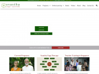 svastha.net Webseite Vorschau