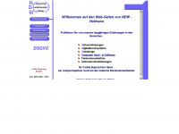 ndw-hofmann.de Webseite Vorschau