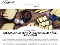 chaeslaedeli.ch Webseite Vorschau