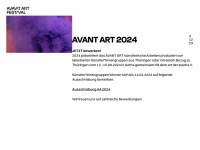 avant-art-festival.blogspot.com Webseite Vorschau