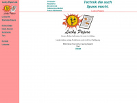 lucky-papers.de Webseite Vorschau
