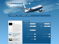 orenair.ru Webseite Vorschau