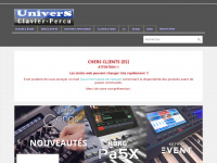 univers-clavier-percu.com Webseite Vorschau