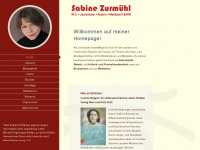 sabine-zurmuehl.de Webseite Vorschau