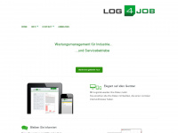 log4job.com Webseite Vorschau