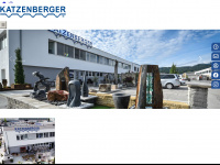 katzenberger.co.at Webseite Vorschau