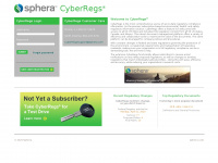 cyberregs.com Webseite Vorschau