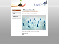 unodent.net Webseite Vorschau