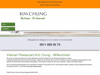 kim-chung.de Webseite Vorschau