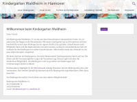 kindergarten-waldheim.de Webseite Vorschau