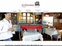 restaurant-klosterschaenke.de Webseite Vorschau