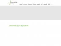 josefschule-emsdetten.de Webseite Vorschau
