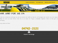 taxiruflandwursten.de Webseite Vorschau