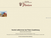 platon-quedlinburg.de Webseite Vorschau